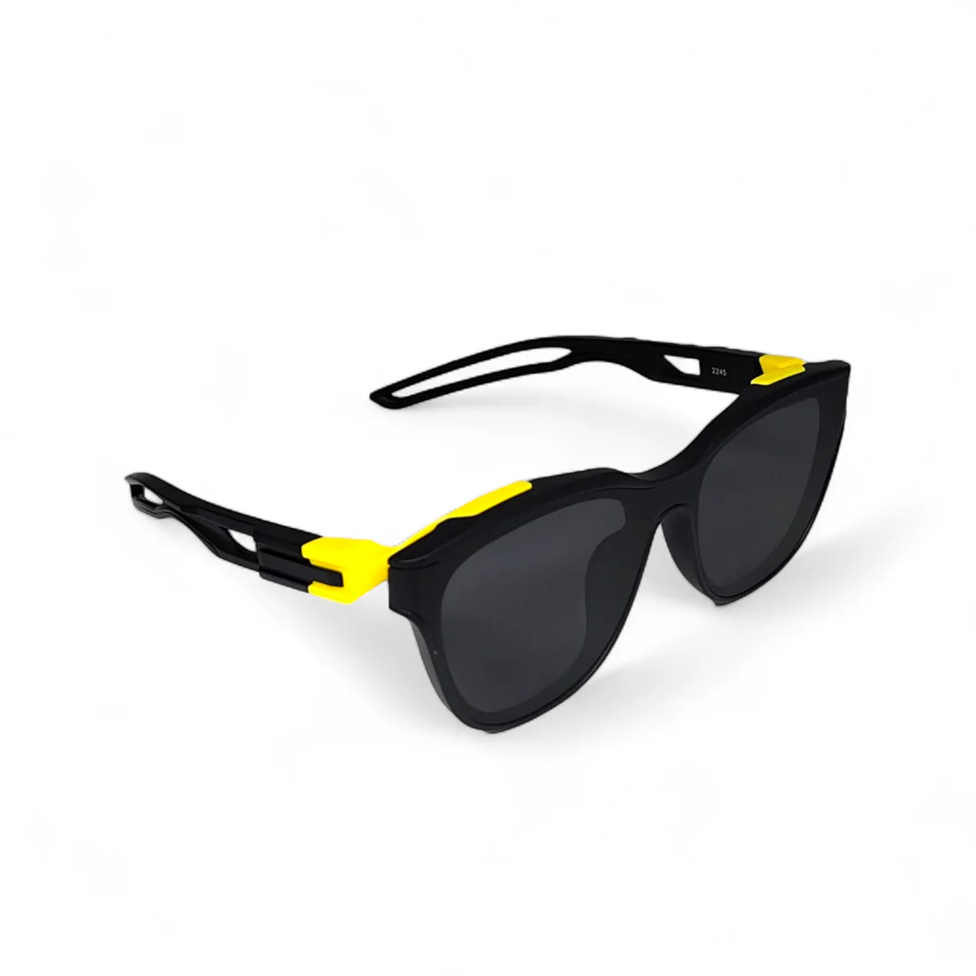 Black Contrast Detail Sunglasses