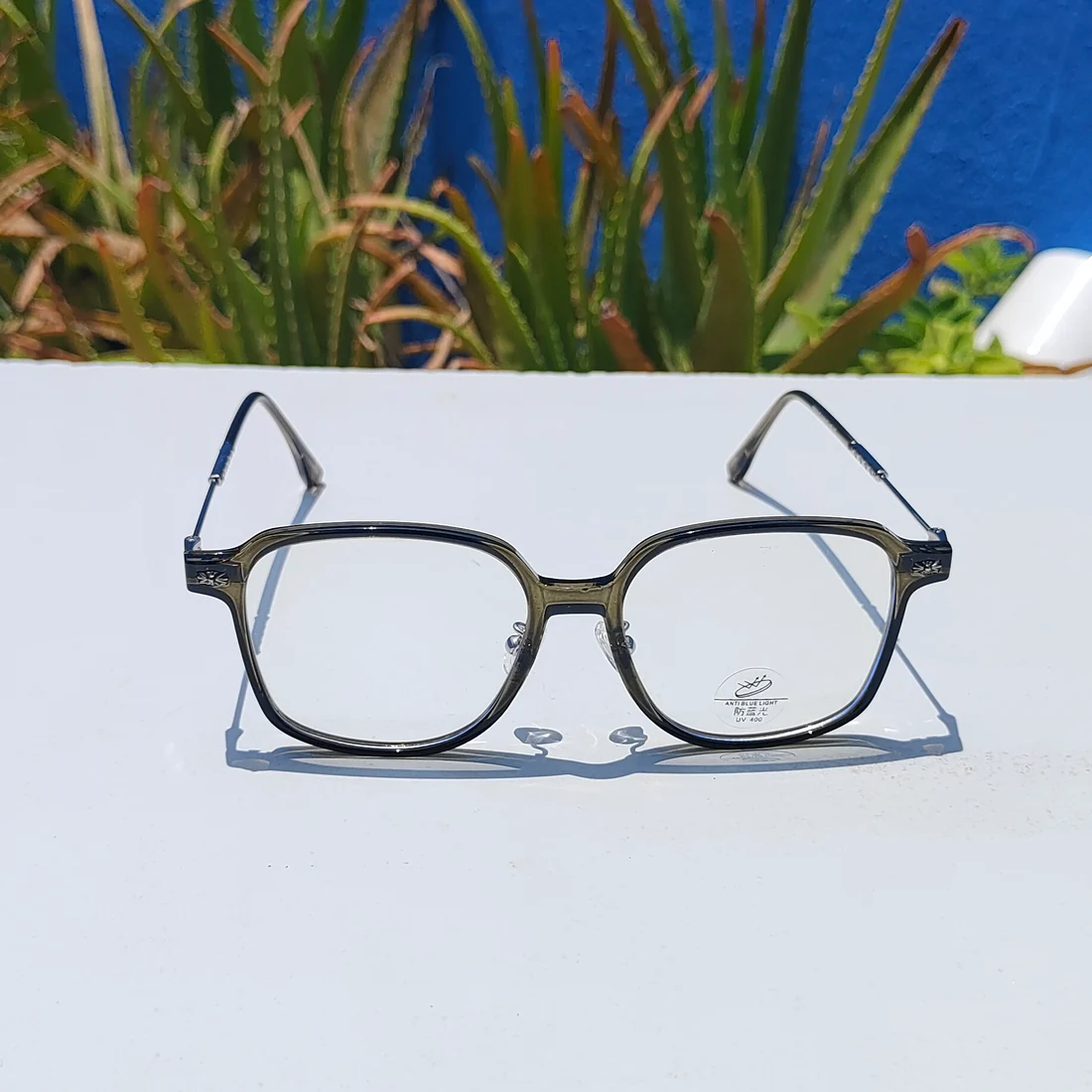 Classic Transparent Square Eyeglasses