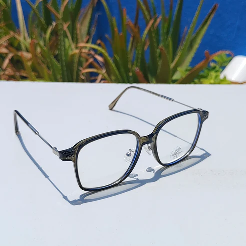 Classic Transparent Square Eyeglasses