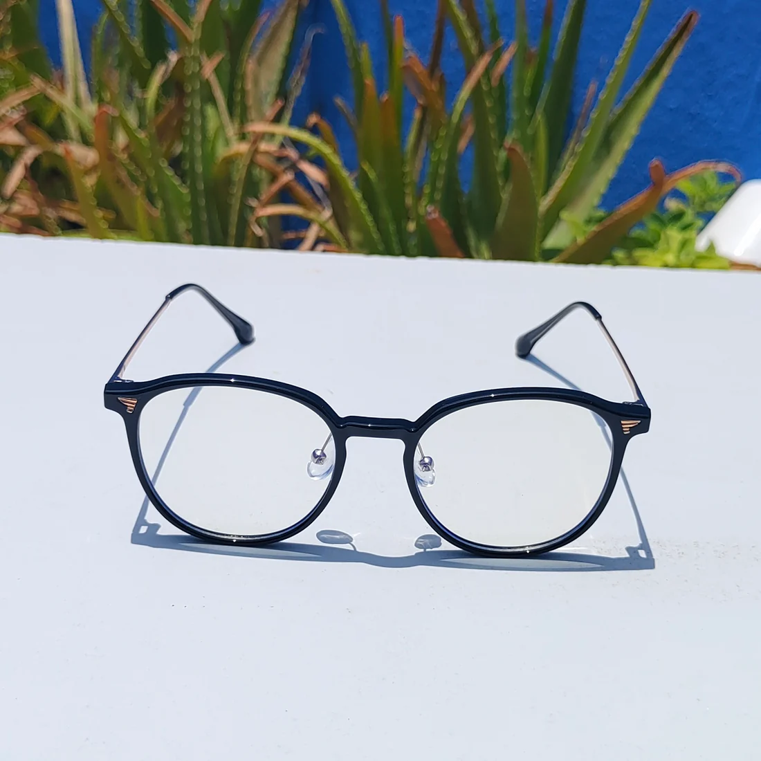 Oval Unisex Blue Light Glasses
