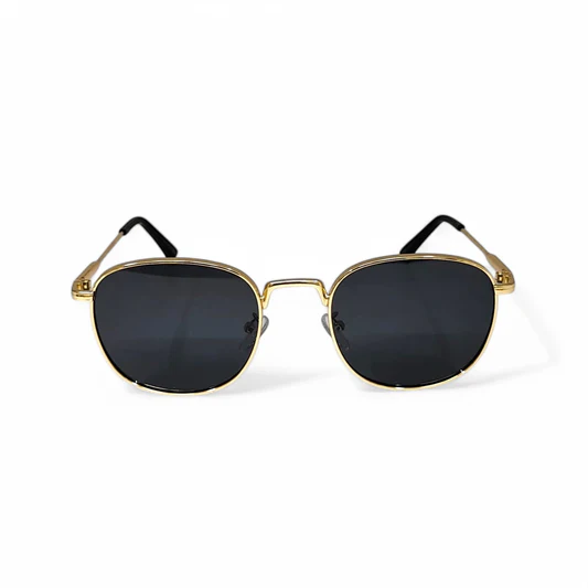 Vintage Square Metal Sunglasses