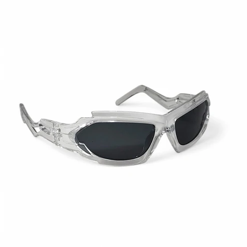 Transparent Shield Sunglasses